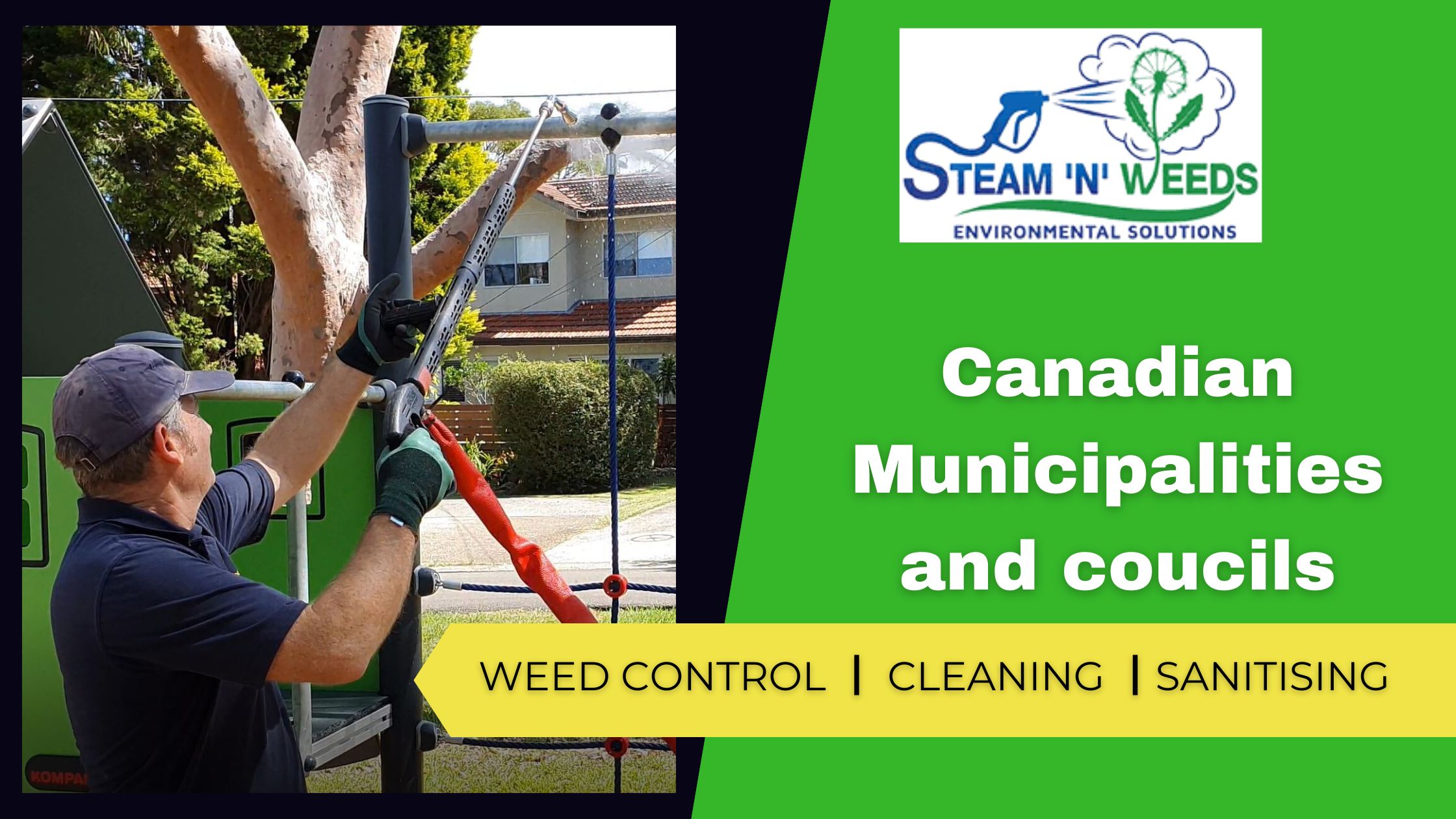 steam weeding in Canada